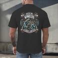 ASL Interpreter Deaf ASL Teacher American Sign Language Men's Back Print T-Shirt, gift for family, gift for coworker