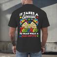 Autism Awareness Teacher Shirts It Takes A Special Teacher Men's Back Print T-Shirt, gift for family, gift for coworker Autism Awareness Teacher Shirts It Takes A Special Teacher Men's Back Print T-Shirt, gift for family, gift for coworker