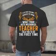 Auto Mechanic Teacher Car Repair Auto Mechanic Men's Back Print T-Shirt, gift for family, gift for coworker Auto Mechanic Teacher Car Repair Auto Mechanic Men's Back Print T-Shirt, gift for family, gift for coworker