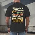 Back To School Dinosaur Social Studies Teacher Student Men's Back Print T-Shirt, gift for family, gift for coworker Back To School Dinosaur Social Studies Teacher Student Men's Back Print T-Shirt, gift for family, gift for coworker