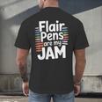 Back To School Teacher Flair Pens Are My Jam Men's Back Print T-Shirt, gift for family, gift for coworker Back To School Teacher Flair Pens Are My Jam Men's Back Print T-Shirt, gift for family, gift for coworker