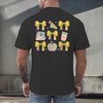 Back To School Yellow Bows Book Coffee Leopard Apple Teacher Men's Back Print T-Shirt, gift for family, gift for coworker Back To School Yellow Bows Book Coffee Leopard Apple Teacher Men's Back Print T-Shirt, gift for family, gift for coworker