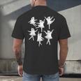 Ballet Ghost Dancer Spooky Dance Teacher Halloween Costume Men's Back Print T-Shirt, gift for family, gift for coworker Ballet Ghost Dancer Spooky Dance Teacher Halloween Costume Men's Back Print T-Shirt, gift for family, gift for coworker