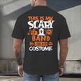 Band Teacher Halloween Shirt Costume School Marching Band For Men Women Men's Back Print T-Shirt, gift for family, gift for coworker