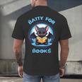 Batty About Books Lover Teacher Librarian Bookish Halloween For Men Women Kids Men's Back Print T-Shirt, gift for family, gift for coworker Batty About Books Lover Teacher Librarian Bookish Halloween For Men Women Kids Men's Back Print T-Shirt, gift for family, gift for coworker