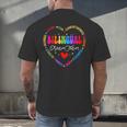 Bilingues Dream Team Dual Language Bilingual Crew Teacher Men's Back Print T-Shirt, gift for family, gift for coworker