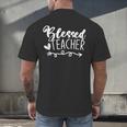 Blessed Teacher For Men Women Kids Men's Back Print T-Shirt, gift for family, gift for coworker Blessed Teacher For Men Women Kids Men's Back Print T-Shirt, gift for family, gift for coworker