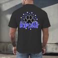 Blue Bobcats School Spirit Coquette Bow Mascot Teacher Men's Back Print T-Shirt, gift for family, gift for coworker Blue Bobcats School Spirit Coquette Bow Mascot Teacher Men's Back Print T-Shirt, gift for family, gift for coworker