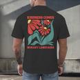 Boho Flower ESL Teacher Kindness Comes In Many Languages Men's Back Print T-Shirt, gift for family, gift for coworker