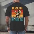 Bruh It's Field Day Teacher Happy Field Day Dabbing Boy Men's Back Print T-Shirt, gift for family, gift for coworker