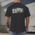 Bulldogs School Spirit Bulldog Pride Checkered Teacher Men's Back Print T-Shirt, gift for family, gift for coworker Bulldogs School Spirit Bulldog Pride Checkered Teacher Men's Back Print T-Shirt, gift for family, gift for coworker