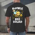 Bumble Bee Squad Honey Bumblebee Teacher Team Group Men's Back Print T-Shirt, gift for family, gift for coworker