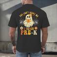 You Can't Scare Me I Teach Pre-K Halloween Teacher Ghost Men's Back Print T-Shirt, gift for family, gift for coworker You Can't Scare Me I Teach Pre-K Halloween Teacher Ghost Men's Back Print T-Shirt, gift for family, gift for coworker