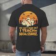 You Can't Scare Me I Teach Social Studies Teacher Halloween Men's Back Print T-Shirt, gift for family, gift for coworker You Can't Scare Me I Teach Social Studies Teacher Halloween Men's Back Print T-Shirt, gift for family, gift for coworker