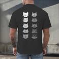 Cat Themed Artist Value Scale Educational Art Teacher Men's Back Print T-Shirt, gift for family, gift for coworker Cat Themed Artist Value Scale Educational Art Teacher Men's Back Print T-Shirt, gift for family, gift for coworker