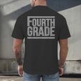 Checkered Fourth Grade Teacher Team Crew Back To School Men's Back Print T-Shirt, gift for family, gift for coworker Checkered Fourth Grade Teacher Team Crew Back To School Men's Back Print T-Shirt, gift for family, gift for coworker