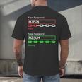 Chemist Science Teacher Student Chemistry Men's Back Print T-Shirt, gift for family, gift for coworker