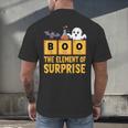 Chemistry Boo The Element Of Surprise Science Teacher Men's Back Print T-Shirt, gift for family, gift for coworker
