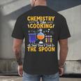 Chemistry Is Like Cooking Science Teacher Student Men's Back Print T-Shirt, gift for family, gift for coworker Chemistry Is Like Cooking Science Teacher Student Men's Back Print T-Shirt, gift for family, gift for coworker