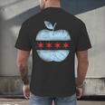 Chicago Flag Teacher School Cute Men's Back Print T-Shirt, gift for family, gift for coworker