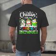 Chillin With My Pre-K Snowmies Christmas Teacher Xmas Men's Back Print T-Shirt, gift for family, gift for coworker Chillin With My Pre-K Snowmies Christmas Teacher Xmas Men's Back Print T-Shirt, gift for family, gift for coworker