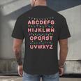 Christmas Alphabet Candy Cane Teachers Students Candy Cane For Men Women Kids Men's Back Print T-Shirt, gift for family, gift for coworker Christmas Alphabet Candy Cane Teachers Students Candy Cane For Men Women Kids Men's Back Print T-Shirt, gift for family, gift for coworker