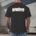 Christmas Santa Special Education SPED Teacher Xmas PJ Men's Back Print T-Shirt, gift for family, gift for coworker
