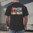 Color Special Education Squad Groovy Dream Team SPED Teacher Men's Back Print T-Shirt, gift for family, gift for coworker Color Special Education Squad Groovy Dream Team SPED Teacher Men's Back Print T-Shirt, gift for family, gift for coworker