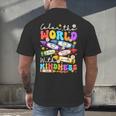 Color The World With Kindness Crayon Positivity Teacher Men's Back Print T-Shirt, gift for family, gift for coworker Color The World With Kindness Crayon Positivity Teacher Men's Back Print T-Shirt, gift for family, gift for coworker
