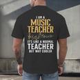 Cool Music Teacher Art For Men Women School Orchestra Coach Men's Back Print T-Shirt, gift for family, gift for coworker Cool Music Teacher Art For Men Women School Orchestra Coach Men's Back Print T-Shirt, gift for family, gift for coworker
