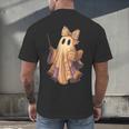 Coquette Music Note Patchwork Ghost Music Teacher Halloween Men's Back Print T-Shirt, gift for family, gift for coworker Coquette Music Note Patchwork Ghost Music Teacher Halloween Men's Back Print T-Shirt, gift for family, gift for coworker