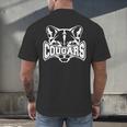 Cougars Teacher Student School Sports Fan Team Spirit Men's Back Print T-Shirt, gift for family, gift for coworker Cougars Teacher Student School Sports Fan Team Spirit Men's Back Print T-Shirt, gift for family, gift for coworker
