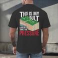 Couldn't Take The Pressure Geology Earth Science Teacher Men's Back Print T-Shirt, gift for family, gift for coworker