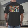 Created By God Chosen By Jesus Called To Be a Teacher Men's Back Print T-Shirt, gift for family, gift for coworker Created By God Chosen By Jesus Called To Be a Teacher Men's Back Print T-Shirt, gift for family, gift for coworker