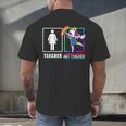 Cute Art Teacher Magical Dabbing Unicorn Artist Men's Back Print T-Shirt, gift for family, gift for coworker Cute Art Teacher Magical Dabbing Unicorn Artist Men's Back Print T-Shirt, gift for family, gift for coworker