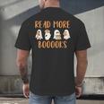Cute Booooks Ghost Read More Books Teacher Halloween Men's Back Print T-Shirt, gift for family, gift for coworker Cute Booooks Ghost Read More Books Teacher Halloween Men's Back Print T-Shirt, gift for family, gift for coworker