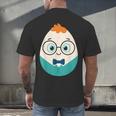 Cute Good Egg Teacher Halloween Costume Food Group Men's Back Print T-Shirt, gift for family, gift for coworker