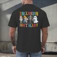 Cute Inclusion Isn't Scary Teacher Skeleton Ghost Halloween Men's Back Print T-Shirt, gift for family, gift for coworker Cute Inclusion Isn't Scary Teacher Skeleton Ghost Halloween Men's Back Print T-Shirt, gift for family, gift for coworker