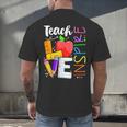 Cute Teach Love And Inspire Men Women Teacher Men's Back Print T-Shirt, gift for family, gift for coworker Cute Teach Love And Inspire Men Women Teacher Men's Back Print T-Shirt, gift for family, gift for coworker