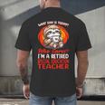 What Day Is Today Retired Special Education Teacher Men's Back Print T-Shirt, gift for family, gift for coworker What Day Is Today Retired Special Education Teacher Men's Back Print T-Shirt, gift for family, gift for coworker