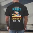 Daycare Provider Master Of Diapers Childcare Teacher Men's Back Print T-Shirt, gift for family, gift for coworker Daycare Provider Master Of Diapers Childcare Teacher Men's Back Print T-Shirt, gift for family, gift for coworker