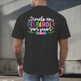 Dimelo En EspañOl Maestra De EspañOl Spanish Teacher Men's Back Print T-Shirt, gift for family, gift for coworker Dimelo En EspañOl Maestra De EspañOl Spanish Teacher Men's Back Print T-Shirt, gift for family, gift for coworker