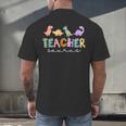 Dinosaur Teacher Teachersaurus Rex Dino Men's Back Print T-Shirt, gift for family, gift for coworker Dinosaur Teacher Teachersaurus Rex Dino Men's Back Print T-Shirt, gift for family, gift for coworker