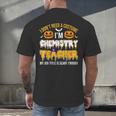 I Don't Need A Costume I'm Chemistry Teacher Cool Halloween Men's Back Print T-Shirt, gift for family, gift for coworker