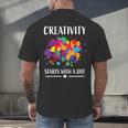 Dot Day Shirt Women Men Kids Girls Boys Teacher 2024 Dot Day Men's Back Print T-Shirt, gift for family, gift for coworker