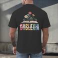 Dyslexia Teacher Awareness Dyslexic Dyslexics Dyslexia Men's Back Print T-Shirt, gift for family, gift for coworker