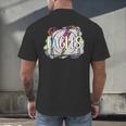 Eagles Teacher School Sports Fan Team Spirit Men's Back Print T-Shirt, gift for family, gift for coworker