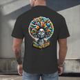 Education Is Freedom History Month Teacher Books Afro Men's Back Print T-Shirt, gift for family, gift for coworker