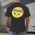 The Eggcellent Athlete Good Egg Teacher Halloween Food Group Men's Back Print T-Shirt, gift for family, gift for coworker