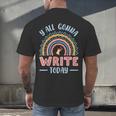 ELA English Teacher Men's Back Print T-Shirt, gift for family, gift for coworker ELA English Teacher Men's Back Print T-Shirt, gift for family, gift for coworker